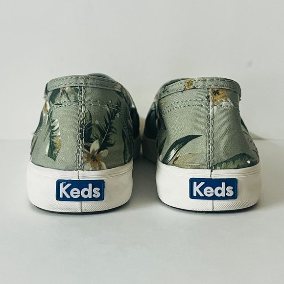 Keds Women's Clipper Slip-on Sneakers in Sage, Size 6 - Picture 8 of 11